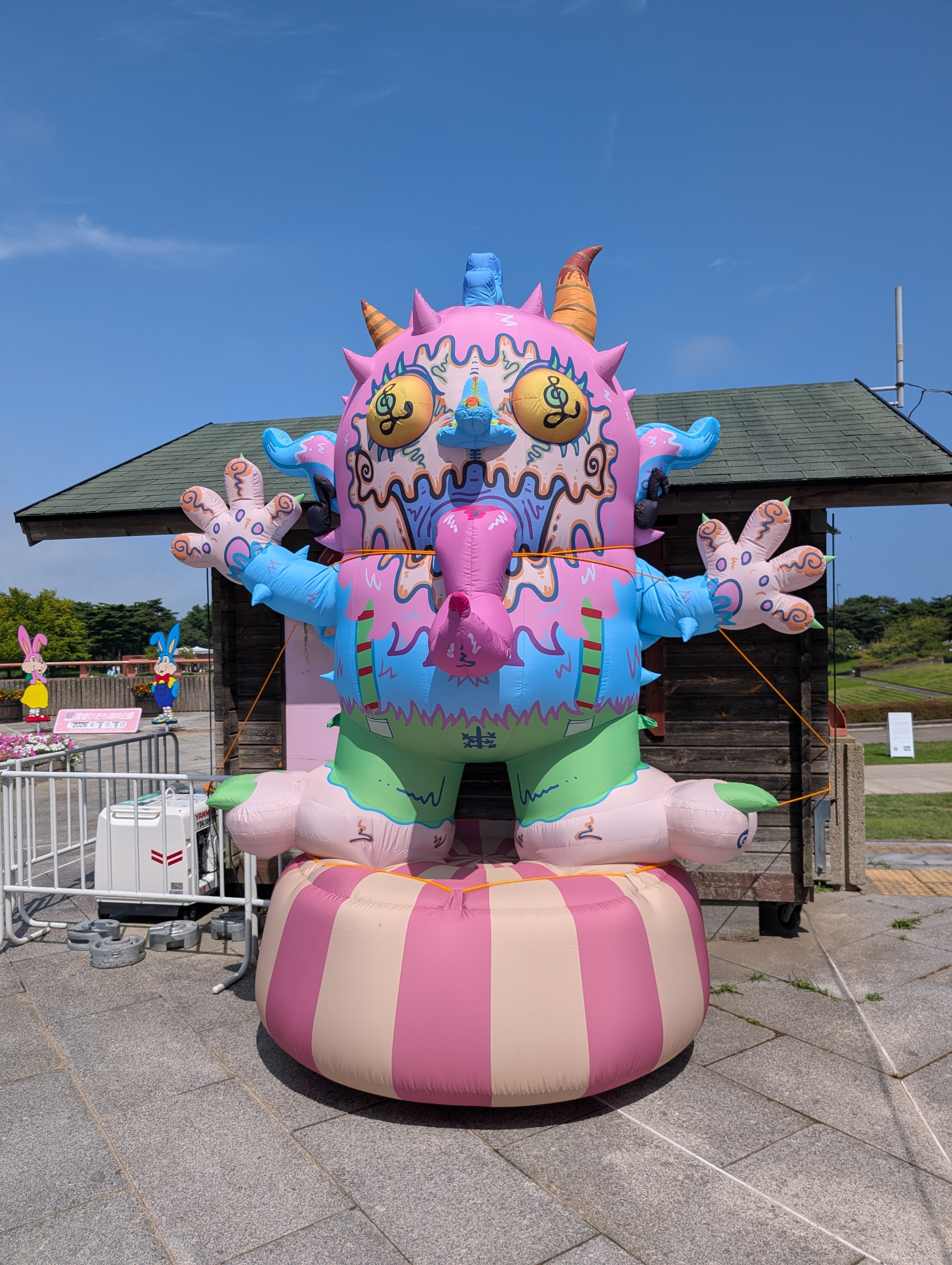 モンスター風船のLuckyちゃん